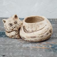 Кашпо "Кот" м.