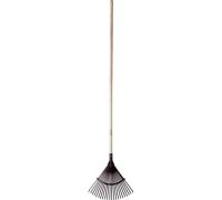Грабли Fiskars для листьев черные веерные Classic 1001586